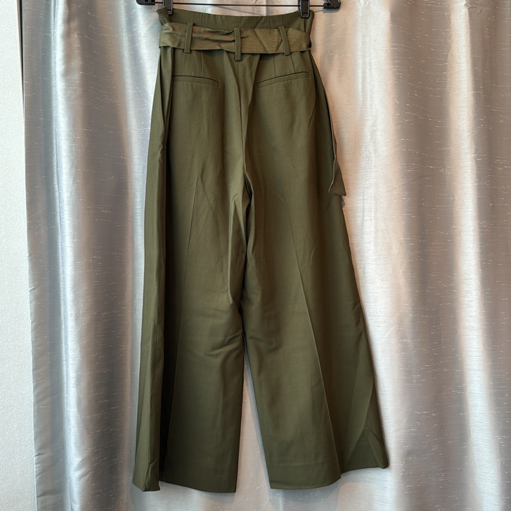 DVF wide leg paperbag pants size 6 - Picture 3 of 4
